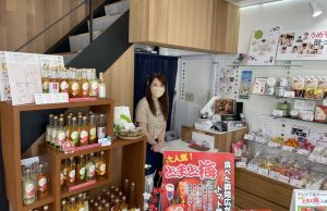 店内と店員さん